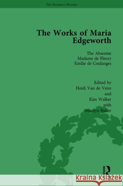 The Works of Maria Edgeworth, Part I Vol 5: Volume 5 Part I Butler, Marilyn 9781138764347 Routledge - książka
