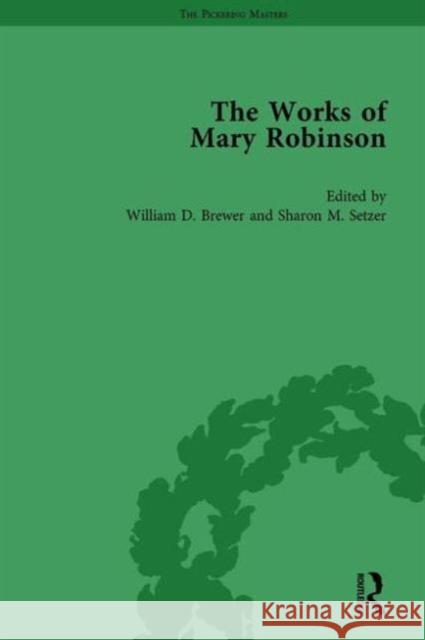 The Works of Mary Robinson, Part II Vol 8 William D. Brewer Hester Davenport Julia A. Shaffer 9781138764491 Routledge - książka