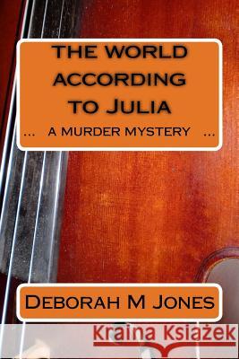 The World According to Julia: A Murder Mystery Deborah M. Jones 9781514226254 Createspace - książka