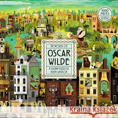 The World of Oscar Wilde 1000 Piece Puzzle: A Jigsaw by Adam Simpson Adam Simpson 9781399620017 Laurence King - książka