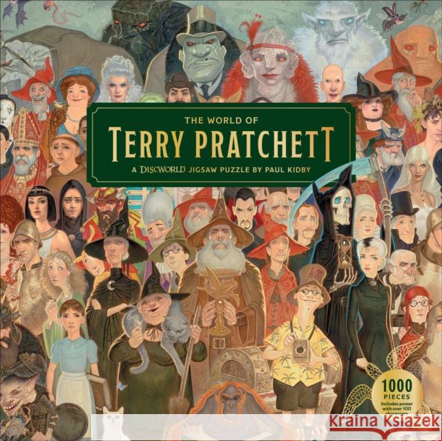 The World of Terry Pratchett: A 1000-piece Discworld jigsaw puzzle by Paul Kidby Terry Pratchett 9781399620697 Laurence King - książka