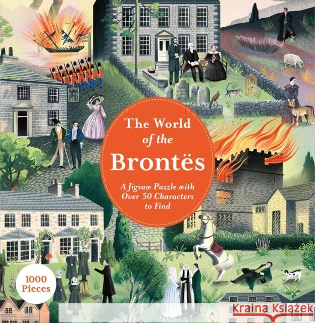 The World of the Brontes: A 1000-piece Jigsaw Puzzle Amber Adams 9781399600118 Orion Publishing Co - książka