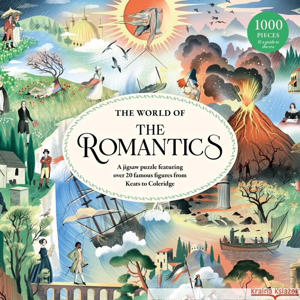 The World of the Romantics 1000 Piece Puzzle: A 1000-Piece Jigsaw Puzzle Matthew Ward 9781399627825 Laurence King - książka