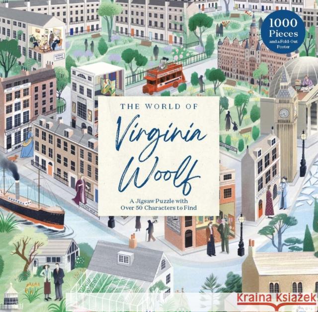 The World of Virginia Woolf: A 1000-piece Jigsaw Puzzle Dr. Sophie Oliver 9781399609111 Laurence King - książka