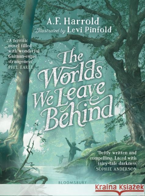 The Worlds We Leave Behind: SHORTLISTED FOR THE YOTO CARNEGIE MEDAL FOR ILLUSTRATION A.F. Harrold 9781526623881 Bloomsbury Publishing PLC - książka