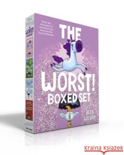 The Worst! Boxed Set: Unicorns Are the Worst!; Dragons Are the Worst!; Yetis Are the Worst!; Elves Are the Worst! Alex Willan Alex Willan 9781665943963 Simon & Schuster - książka