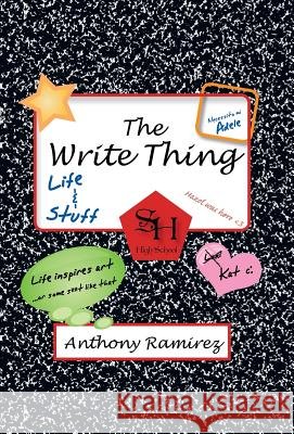 The Write Thing Anthony Ramirez 9781490710013 Trafford Publishing - książka
