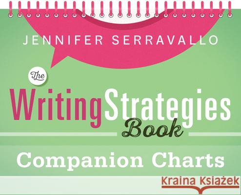 The Writing Strategies Book Companion Charts Jennifer Serravallo 9780325179735 Heinemann Educational Books - książka