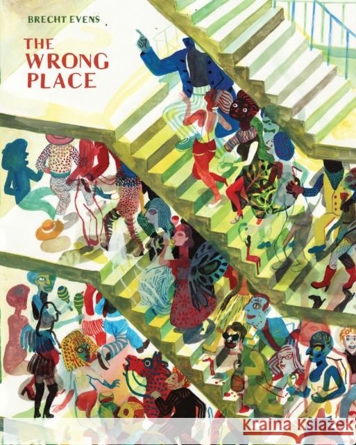 The Wrong Place Brecht Evens 9780224094207 Vintage Publishing - książka