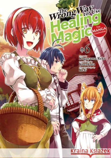 The Wrong Way To Use Healing Magic Volume 6: The Manga Companion Kurokata 9781642733303 Social Club Books - książka