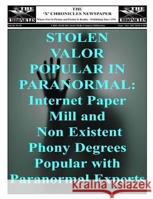 The 'X' Chronicles Newspaper: September / October 2017 Edition McConnell, Robert a. 9781927758526 Rel-Mar McConnell Media Company - książka