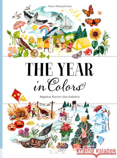 The Year in Colors Susan Marston 9788000078397 Albatros Media - książka