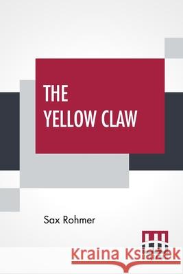 The Yellow Claw Sax Rohmer 9789389614848 Lector House - książka