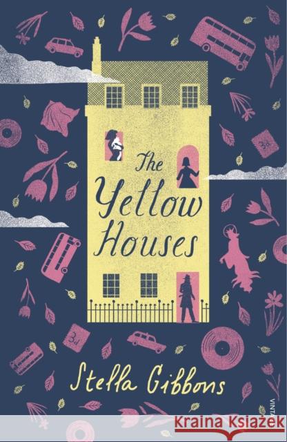 The Yellow Houses Stella Gibbons 9781784870287 Vintage Publishing - książka