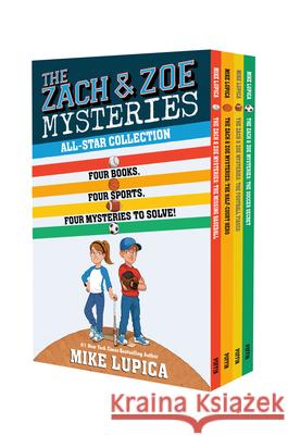 The Zach & Zoe Mysteries All Star Collection Mike Lupica 9781984837288 Puffin Books - książka