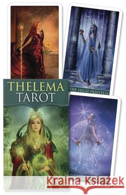 Thelema Tarot Mini Renata Lechner 9780738773070 Llewellyn Publications - książka