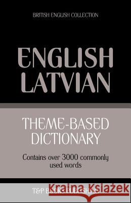 Theme-based dictionary British English - Latvian - 3000 words Andrey Taranov 9781784002053 T&p Books - książka