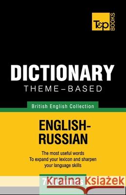 Theme-based dictionary British English-Russian - 7000 words Taranov, Andrey 9781784001452 T&p Books - książka