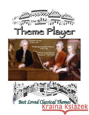 Theme Player: Best Loved Classical Themes Teo (Barry) Vincen 9781537246215 Createspace Independent Publishing Platform - książka