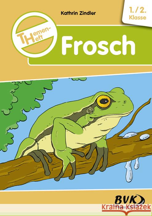 Themenheft Frosch Zindler, Kathrin 9783965200913 BVK Buch Verlag Kempen - książka