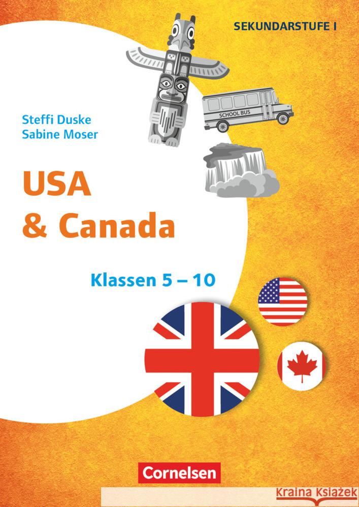 Themenhefte Fremdsprachen SEK - Englisch - Klasse 5-10 Duske, Steffi, Moser, Sabine 9783589168248 Cornelsen Verlag Scriptor - książka