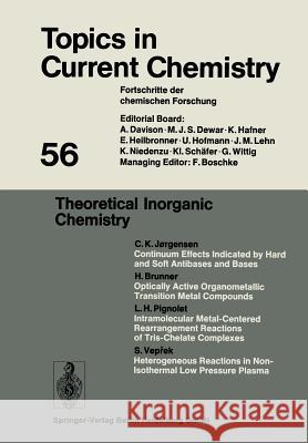 Theoretical Inorganic Chemistry  9783662159484 Springer - książka