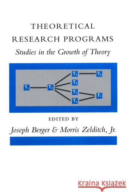 Theoretical Research Programs: Studies in the Growth of Theory Berger, Joseph 9780804722308 Stanford University Press - książka