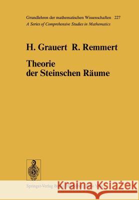 Theorie Der Steinschen Räume Grauert, H. 9783642666506 Springer - książka