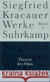 Theorie des Films : Die Errettung der äußeren Wirklichkeit. Hrsg. v. Inka Mülder-Bach Kracauer, Siegfried Mülder-Bach, Inka Belke, Ingrid 9783518583432 Suhrkamp - książka