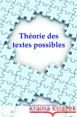 Theorie Des Textes Possibles Marc Escola 9789042035102 Rodopi - książka