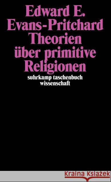 Theorien über primitive Religionen Evans-Pritchard, Edward E. 9783518279595 Suhrkamp - książka