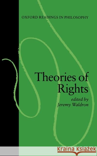 Theories of Rights Jeremy Waldron 9780198750635  - książka