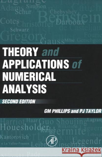 Theory and Applications of Numerical Analysis George M. Phillips G. M. Phillips Peter J. Taylor 9780125535601 Academic Press - książka