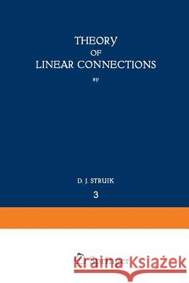 Theory of Linear Connections  9783642504907 Springer - książka