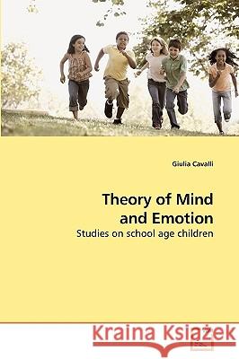 Theory of Mind and Emotion Giulia Cavalli 9783639216646 VDM Verlag - książka