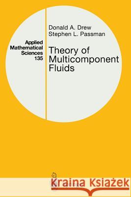 Theory of Multicomponent Fluids Donald A Stephen L Donald A. Drew 9781468492279 Springer - książka