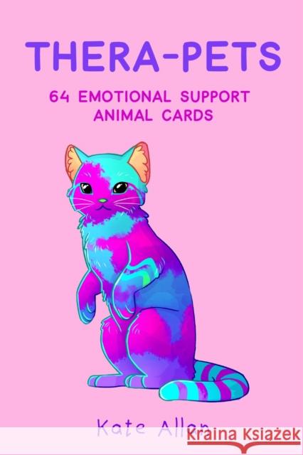 Thera-pets: 64 Emotional Support Animal Cards Kate Allan 9781642501865 Mango Media - książka