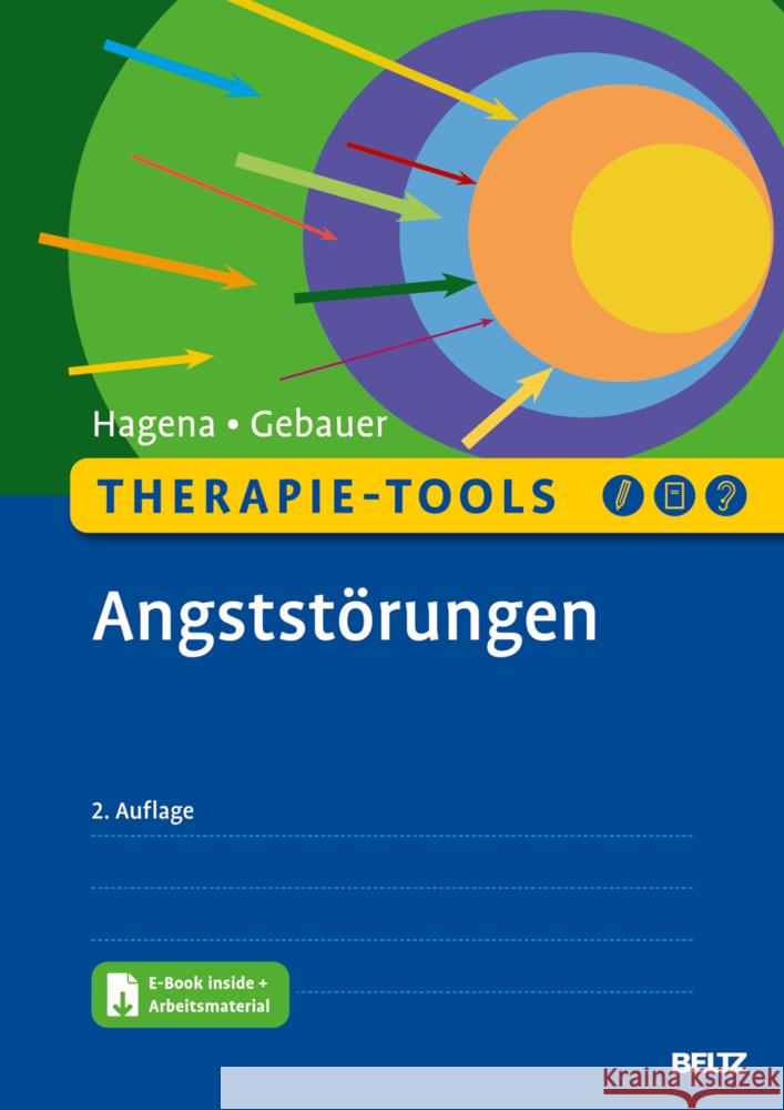 Therapie-Tools Angststörungen, m. 1 Buch, m. 1 E-Book Hagena, Silka, Gebauer, Malte 9783621288385 Beltz Psychologie - książka