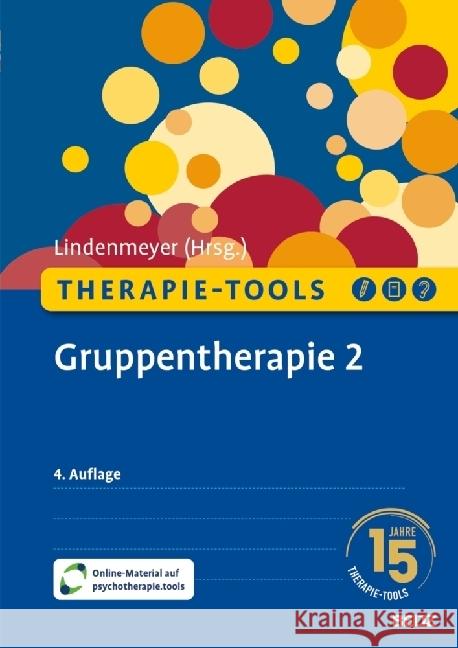 Therapie-Tools Gruppentherapie 2 Lindenmeyer, Johannes 9783621293525 Beltz Psychologie - książka