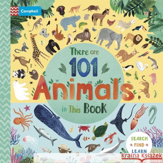 There Are 101 Animals in This Book Campbell Books 9781035013678 Pan Macmillan - książka