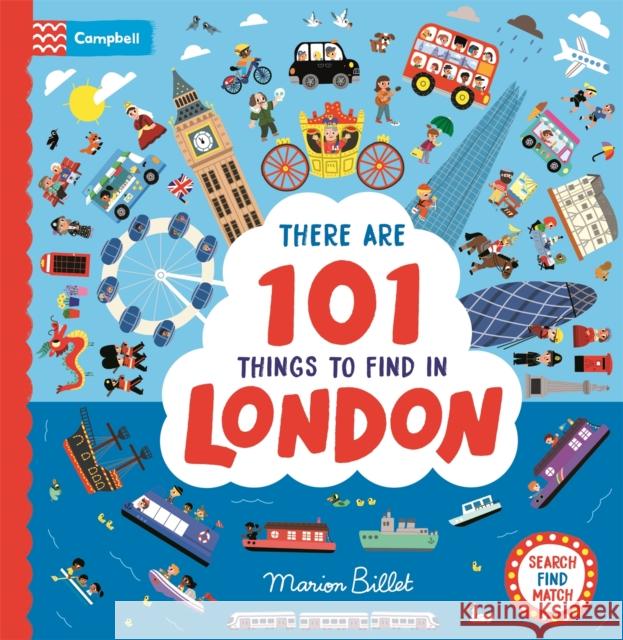 There Are 101 Things to Find in London Campbell Books 9781035030705 Pan Macmillan - książka