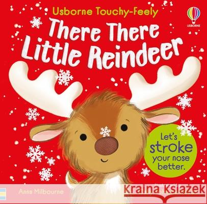 There There Little Reindeer Anna Milbourne 9781836042419 Usborne Publishing Ltd - książka