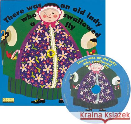 There Was an Old Lady Who Swallowed a Fly [With CD] M. Twinn Pam Adams 9781904550624 Child's Play International - książka