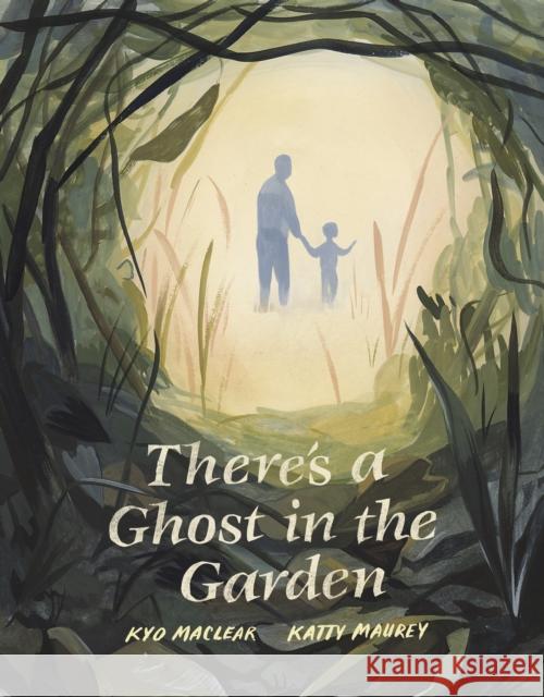 There's a Ghost in the Garden Kyo Maclear Katty Maurey 9781592704057 Enchanted Lion Books - książka