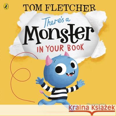 There's a Monster in Your Book Fletcher Tom 9780141376103 Penguin Random House Children's UK - książka