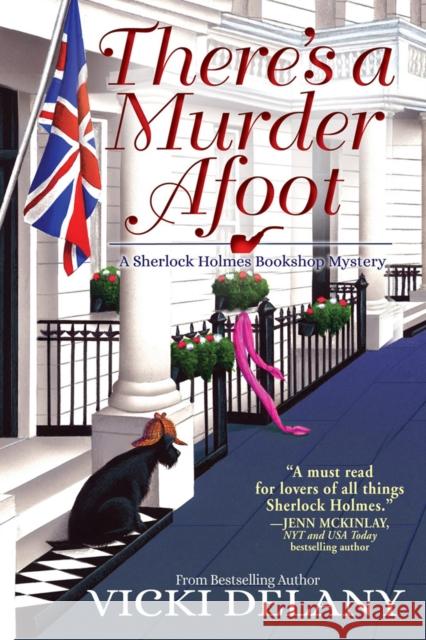 There's A Murder Afoot: A Sherlock Holmes Bookshop Mystery Vicki Delany 9781643850344 Crooked Lane Books - książka