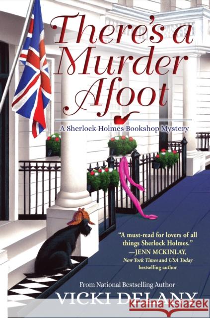 There's a Murder Afoot: A Sherlock Holmes Bookshop Mystery Vicki Delany 9781643855738 Crooked Lane Books - książka