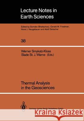 Thermal Analysis in the Geosciences Werner Smykatz-Kloss Slade S. J. Warne 9783540545200 Not Avail - książka