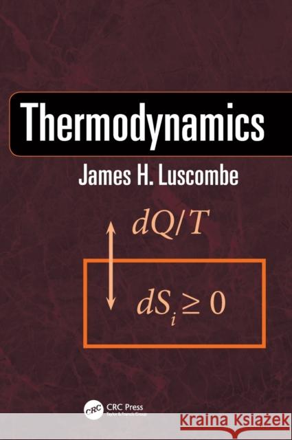 Thermodynamics Luscombe, James 9781138542983  - książka