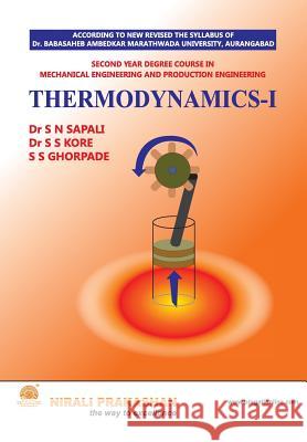 Thermodynamics Dr S. N. Sapali Dr S. S. Kore Na 9789383525423 Nirali Prakashan - książka